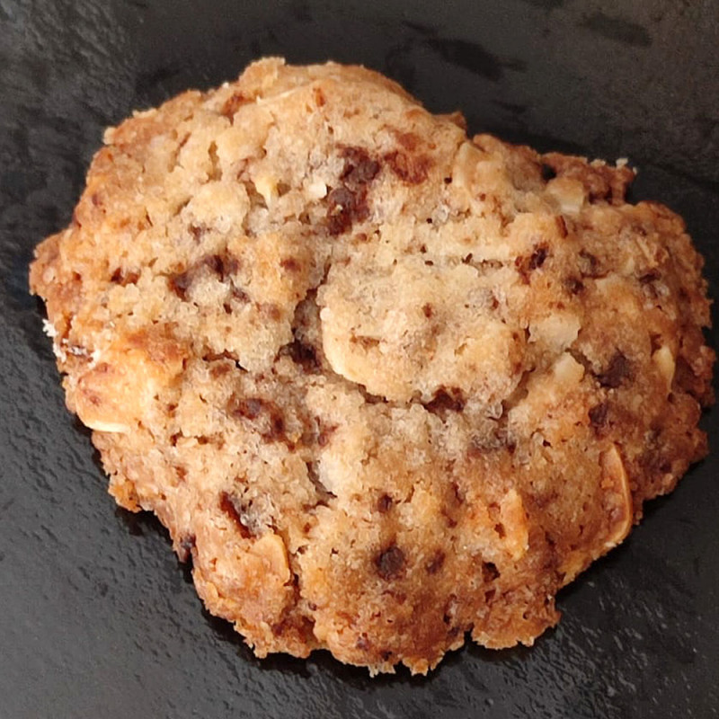 Cookies mandorle e cioccolato
